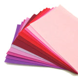 40pcs 20*30cm Non Woven Felt Fabric, 1mm Thickness Felts in 40 Colors