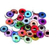 40pcs/lot 14mm Pupil Eye Pattern Thin Eye Chips for Blythe Doll DIY BT014