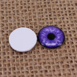 40pcs/lot 14mm Pupil Eye Pattern Thin Eye Chips for Blythe Doll DIY BT014