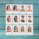 40pcs Earring Packaging Jewelry Cards Beauty Pattern DIY Card