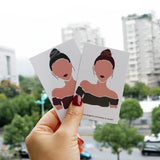 40pcs Earring Packaging Jewelry Cards Beauty Pattern DIY Card