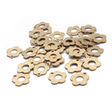 40pcs Small Flower Charms Brass Pendant for DIY Earrings Bracelet