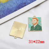 Alloy Sunflower Pattern Floating Locket Charms, DIY Jewelry Accessory