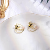 40pcs Lot Cartoon Bee/Flowers Alloy Floating Locket Charms DIY Jewelry