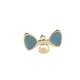 40pcs Cat Ears Bow-Knot Alloy Charms for DIY Earrings