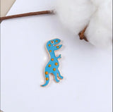 40pcs/Lot Dot Print Alloy Dinosaur Floating Locket Charms DIY Jewelry Pendant
