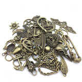 40pcs Steampunk Mechanical Alloy Charms for DIY Jewelry Making