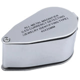 LED Pocket Magnifier Jeweller Eye Glass Loop Lens Magnifying Loupe UV