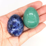 Natural Gem Yoni Egg Healing Crystal Stone Chakra Yoga Reiki Energy Mineral Spec