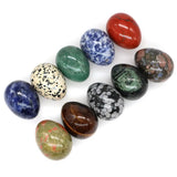 Natural Gem Yoni Egg Healing Crystal Stone Chakra Yoga Reiki Energy Mineral Spec
