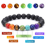 Men's Natural Stone Fatima Hand Bracelet Agate Tree of Life Jewelry Gift