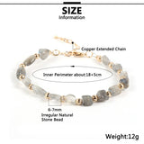 Citrine Double-layer Gemstone Bracelet for Women Natural Beads Healing Crystal