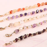 Citrine Double-layer Gemstone Bracelet for Women Natural Beads Healing Crystal