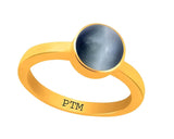 Natural Cats Eye Gemstone Panchdhatu Ring for Men & Women