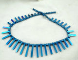 Titanium Hematite Pendant Gem Necklace Loose Beads