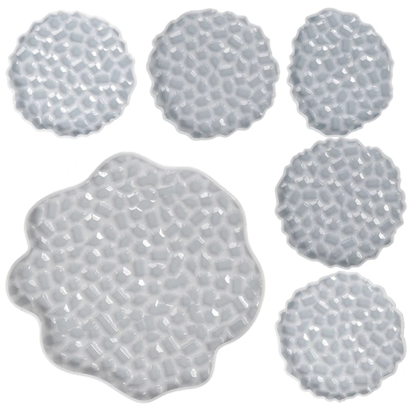 Irregular Diamonds Storage Tray Silicone Mold
