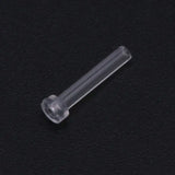10 Pcs Earring Clutch Anti Allergy Back Plugs Sleeve Tube Ears Safety Pad