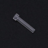 10 Pcs Earring Clutch Anti Allergy Back Plugs Sleeve Tube Ears Safety Pad