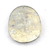 Natural Pyrite Stone Pendant, Beads Jewelry for Men