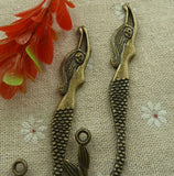 Set of 42 Bronze Plated Mermaid Bookmarks
