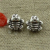 420 Tibetan Silver Bee Spacers 8x8mm #2655