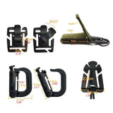 42Pcs Nylon Straps Quick Release Buckle Molle Clips Utility Straps