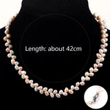 Freshwater Pearl Beads Choker Necklace for Women Jewelry Charms Gift
