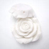 10pcs Big Resin Rose Flower Bead Lot Chunky Necklace Bracelet Jewelry