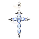Pink Tourmaline Tanzanite Pendant 925 Sterling Silver