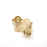 Zircon Rhinestones 24 Plated Copper Necklace Buckle Bracelet Hook
