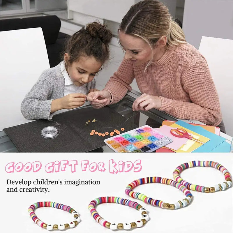 4302-Piece 6mm Jewelry Making Set DIY Beading Crafting Multi-Use