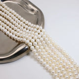 43pcs/Lot 8-9mm Natural Freshwater Pearl Beads DIY Jewelry Making
