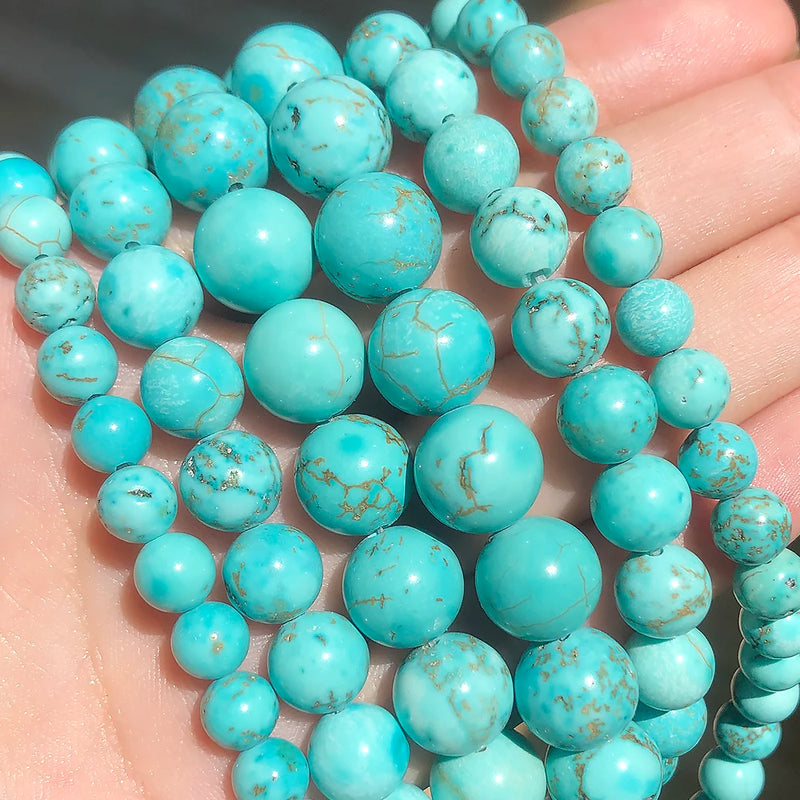 Natural Stone Beads 4-12mm Round Beads for Jewelry Making
