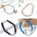 Polymer Clay Beads Set for DIY Bracelet Necklace Making