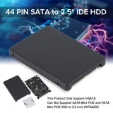 MSATA to 2.5in IDE Converter Card with Case