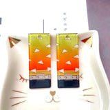 Acrylic Demon Slayer Kimetsu no Yaiba Ghost Blade Earrings Charms - 10pcs