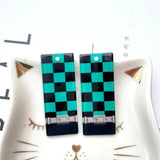 Acrylic Demon Slayer Kimetsu no Yaiba Ghost Blade Earrings Charms - 10pcs