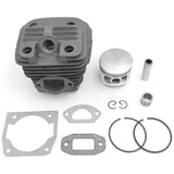 45.2mm Chainsaw Cylinder Piston Needle Cage Gasket Kit 4500 45cc 5200 52cc 5800