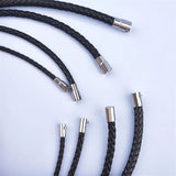 Brown Braid Wax Cord Necklace DIY Pendant Jewelry Making