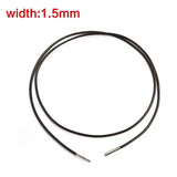 Brown Braid Cord Necklace DIY Jewelry Making