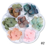 45-50pcs/box Dried Flowers Resin Mold Crafts Filling Time Stone Jewelry Making