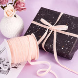 45.72m Single Face Velvet Ribbon Cord Flat Thread Cord DIY Crafts Decor