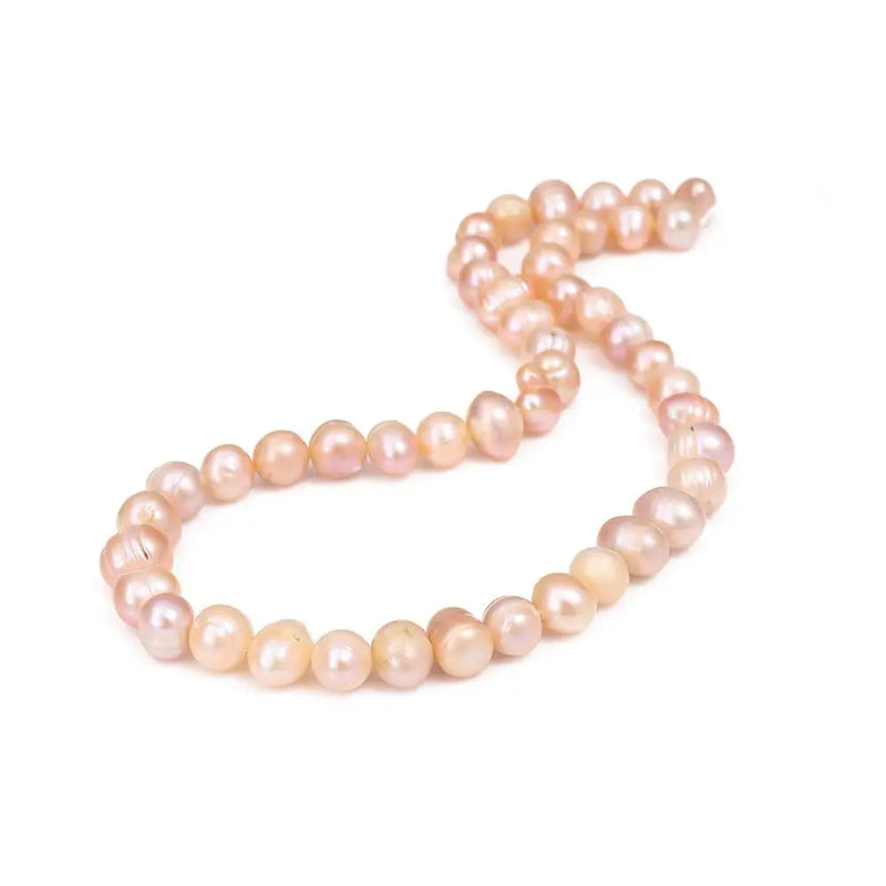 Natural Freshwater Pearl Beads Loose Beads for DIY Necklace Jewelry Making