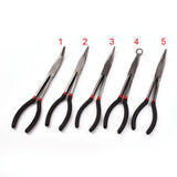 Carbon Steel Jewelry Plier Set 25 45 90 Curved Nose Plier for DIY Tool Repair