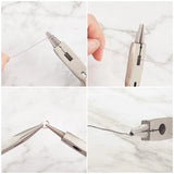 Carbon Steel Round Nose Pliers Wire Cutter Jewelry Making Crafts Tools