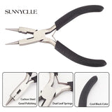 Carbon Steel Round Nose Pliers Wire Cutter Jewelry Making Crafts Tools