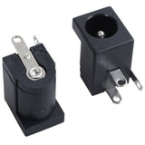45 Pcs DC Power Socket 2.1mm x 5.5mm PCB Mount DC-005