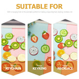 45 Pcs Key Supply Charm Stoppers Bracelets Alloy Charms Bags Fruit Pendant