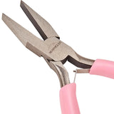 Carbon Steel Flat Nose Pliers for Jewelry Making DIY Crafts