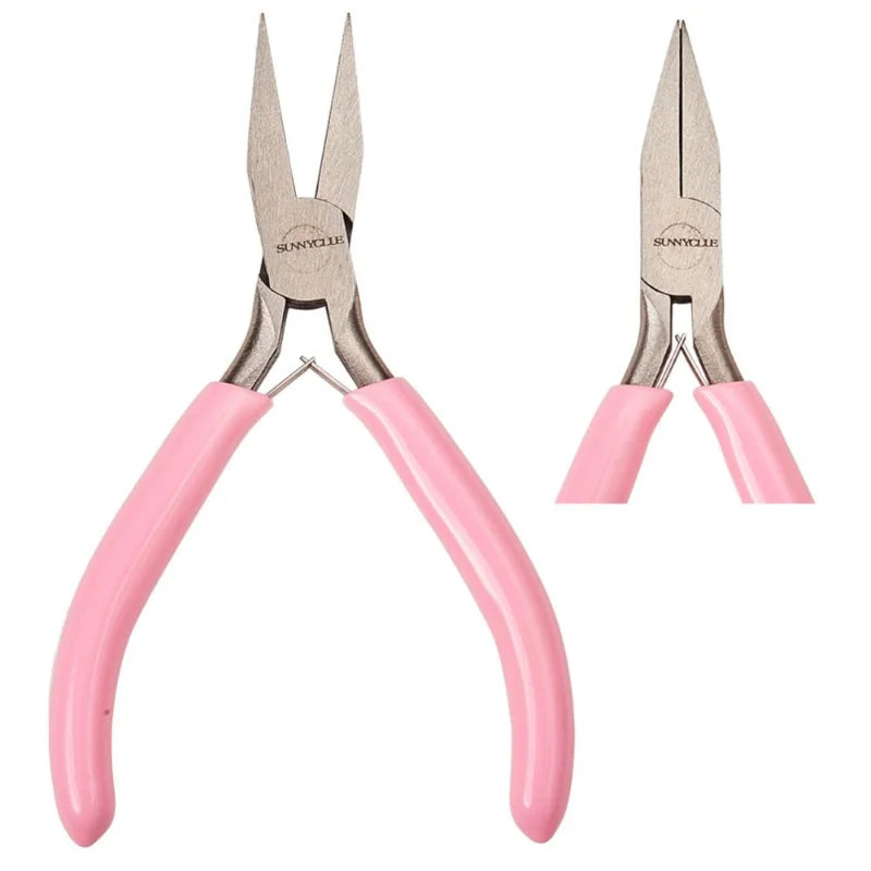 Carbon Steel Flat Nose Pliers for Jewelry Making DIY Crafts